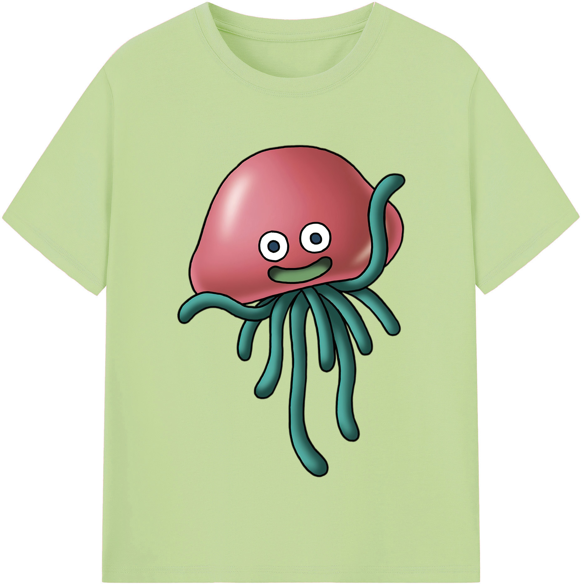 （画像用） ドラゴンクエスト Doragon Kuesuto Dragon Quest 綿100％半袖Tシャツ（フロントプリント）